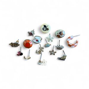 Lot of Cute Individual Single Piercing Earrings - 16